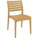 Siesta Ares Outdoor Dining Chair Teak Brown