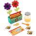 Fisher-Price Backyard Beekeeper 13-Piece Preschool Pretend Play Set with Toy Beehive