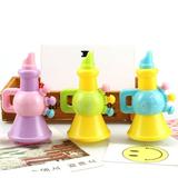 Shulemin Cartoon Mini Babies Play Horn Early Musical Education Instrument Trumpet Toy Random Color