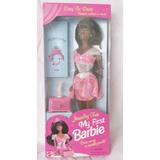 Jewelry Fun My First Barbie Doll African American 1996 Mattel #16006