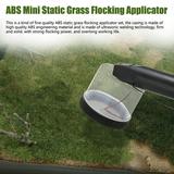 ABS Mini Static Grass Flocking Applicator with Antiskid Handle for DIY Scenic Modelling Sand Table