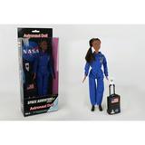 Astronaut Doll (Female) In Blue Suit in Box African American