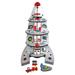 Hape Four-Stage Rocket Ship Playset W/ Space Themed Accessories Toddlers & Kits