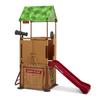 Radio Flyer Folding Treetop Climber Playset with Slide for Kids and Toddlers Ages 2-5 years Indoor and Outdoor Play