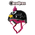 CredHedz Little Punky Penguin Kids Bike Helmet & Skateboard Helmet for Ages 5+