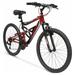 Hyper Bicycle 24 Shocker Mountain Bike for Kids Red and Black
