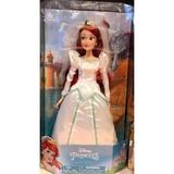 Disney Parks Little Mermaid Ariel Wedding Doll with Brush New Edition New w Box