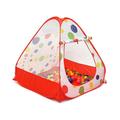 iCorer Young Kids Tents/Pop Up Play Tent Portable Folding Twist Indoor and Outdoor Kid Playhouse Tent Great Gift for Toddler Easy to Setup Safe and Sturdy Balls Not Included Red
