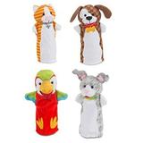 Melissa & Doug 96036 Playful Pets Hand Puppets Multicolor