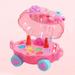 Kids Girls Makeup Toy Set - Non-Toxic Beauty Cosmetics - Princess Mini Pumpkin Cart - Simulation Dressing Table - Pretend Makeup for Party