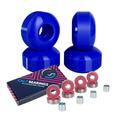 Cal 7 52mm 99a Skateboard Flywheels + ABEC 7 Bearings and Spacers (Blue)