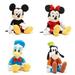 Kohl s Cares Lot of 4 Plush Toys - Mickey Minnie Donald and Goofy