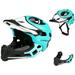 Lixada Kids Detachable Full Face Helmet Children Sports Safety Helmet for Cycling Skateboarding Roller Skating