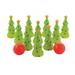 Holiday Bowling Game Toys Christmas 12 Pieces