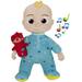 CoComelon Official Musical Bedtime JJ Doll Soft Plush Body - Press Tummy and JJ sings clips from ?Yes Yes Bedtime Song ? - Includes Feature Plush and Small Pillow Plush Teddy Bear - Toys for Babies