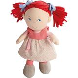 Haba Soft Doll Mirli 8 inch - First Baby Doll with Red Pigtails for Ages 6 Months and Up.