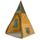 Pacific Play Tents Giant Tee Pee Polyester Play Tent Multi-color