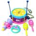 Sayhi 5pcs Kids Baby Roll Drum Musical Instruments Band Kit Children Toy