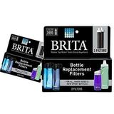 Brita Water Filter Bottle Replacement Filters 4 Count 2 Packs of 2