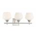 3 Light Bath Vanity-Brushed Nickel Finish Minka Lavery 3173-84