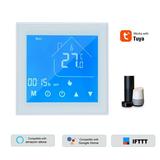 Andoer WiFi Smart Thermostat Temperature Controller LCD Display Week Programmable for Water Heating Tuya APP Control Compatible with Home