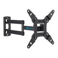 Pipishell - Mounting kit (wall plate articulating arm bracket 4 extender brackets) - full-motion - for LCD display - steel - black - screen size: 13 -42