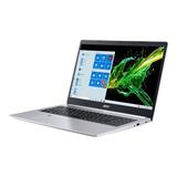 Acer Aspire 5 A515-55-56VK - Core i5 1035G1 / 1 GHz - Win 10 Home 64-bit - 8 GB RAM - 256 GB SSD - 15.6 IPS 1920 x 1080 (Full HD) - UHD Graphics - Bluetooth Wi-Fi - pure silver - kbd: US International