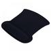 Black Cozy Wrist Rest Support Mouse Pad Wrist Rest Support Mat For Gaming PC Laptop