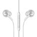 Premium White Wired Earbud Stereo In-Ear Headphones with in-line Remote & Microphone Compatible with Nokia Lumia 930
