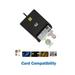 ADESSO SCR-100 ADESSO TAA CAC USB SMART CARD READER WORKS FOR WINDOWS AND MAC