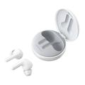 LG HBS-FN4 Tone Free True Wireless Headphones with Charging Case -White