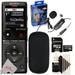 Sony UX570 Digital Voice Recorder (Black) + Professional Lavalier Condenser Microphone Kit