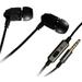 Far End Gear Short Buds 22 Cord Stereo Earbuds + Mic for Armband Music Players