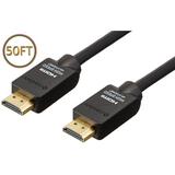 Sanoxy 50ft Premium High Performance HDMI Cable 50ft HDMI to HDMI Gold Plated for 4K TV PS3/PS4 and Xbox 50ft