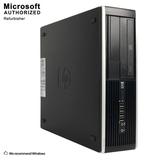 Certified Used HP Compaq 6200 Pro SFF Intel Core I3-2100 3.1GHz 8GB DDR3 Brand New 240GB SSD DVD WIFI HDMI VGA Display Port BT 4.0 Windows 10 Pro 64 Bits(English/Spanish)