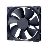 Fractal Design Dynamic X2 PWM GP-12 120mm High Durability Long Life Sleeve Bearing Black Edition Radiator Optimized Computer Case Fan FD-FAN-DYN-X2-GP12-PWM-BK