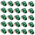 Icc ICC-CAT6JKPK-GN Ic107L6Cgn - 25Pk Cat6 Jck Green