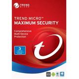 Trend Micro Maximum Security (2023) - 3-Year | 3-Device (Windows/Mac OS/Android/iOS)