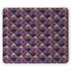 Colorful Mouse Pad Abstract Braid Design in Purple and Beige Shades Intricate Curves and Lines Doodle Rectangle Non-Slip Rubber Mousepad Multicolor by Ambesonne