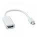 Prettyui 25cm Mini Display Port to HDMI Adapter White For Thunderbolt 2 Port Compatible