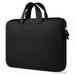 Prettyui 11/13/14/15 / 15.6 inch Laptop Sleeve Case Handle Water Resistant Notebook Tablet Protective Skin Cover Briefcase Carrying Bag Black
