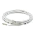 THE CIMPLE CO - White Digital Audio Coaxial Cable Subwoofer Cable - (S/PDIF) RCA Cable 125 Feet