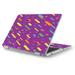 Skin Decal for MacBook Air 11 A1370 A1465 / Purple Girly Sprinkles Cupcake