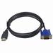 9.8FT HD Cable To VGA Adapter Digital 1080P HD With Audio Converter Adapter HD VGA Connector Cable