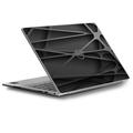 Skin Decal for Dell XPS 13 Laptop Vinyl Wrap / Black Metal Web Panels