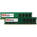 MemoryMasters Compatible Crucial 4GB Kit (2GBx2) DDR2 667MHz (PC2-5300) CL5 SODIMM 200-Pin Notebook Memory Modules CT2KIT25664AC667 / CT2CP25664AC667