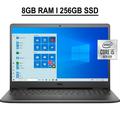 Dell Inspiron 15 3000 3501 Laptop Computer 15.6 FHD Touchscreen 10th Gen Intel Quad-Core i5-1035G1 Up to 3.6 GHz 8GB RAM 256GB SSD HDMI WiFi Webcam Win10 Black
