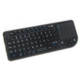 RiiÂ® mini X1 Handheld 2.4G Wireless Keyboard Touchpad Mouse for PC Notebook Smart TV Black