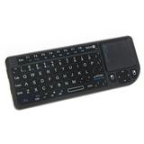 RiiÂ® mini X1 Handheld 2.4G Wireless Keyboard Touchpad Mouse for PC Notebook Smart TV Black