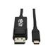 Tripp Lite USB C to DisplayPort Adapter Cable USB 3.1 Locking 4K USB-C 3ft